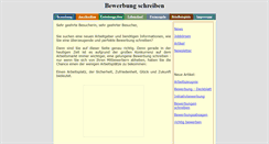 Desktop Screenshot of bewerbung-schreiben.de